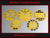 Set Tachoscheiben für Porsche 911 964 993 300 Kmh