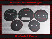 Tachoscheiben für Porsche 911 964 993 300 Kmh