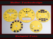 Tachoscheiben für Porsche 911 964 993 300 Kmh