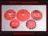Set Tachoscheiben für Porsche 911 964 993 300 Kmh