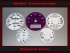 Set Tachoscheiben für Porsche 911 964 993 300 Kmh