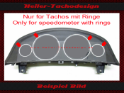 Tachoscheibe für Opel Vectra C Signum Diesel 250 Kmh mit Ringe