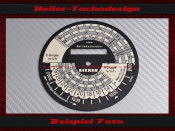Tachoscheibe für Traktormeter Eicher Wotan 3013 3014...