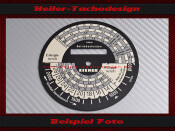 Tractormeter Speedometer Disc Eicher King Tiger 1972