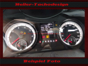 Tachoscheibe f&uuml;r Dodge Ram 2014 bis 2015 5.7 Mph zu Kmh