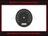 Speedometer Sticker for Harley Davidson FXFTBI Night Train 2005 to 2006 Ø100 Mph to Kmh