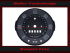 Speedometer Disc for VW Karmann Ghia Cabrio Typ15 1953 120 Kmh Form - 1