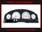 Speedometer Disc for Ford Thunderbird 2002 to 2005 160 Mph to 260 Kmh