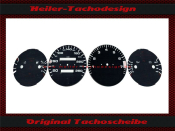 Set Tachoscheiben für Porsche 944 S2 320 Kmh