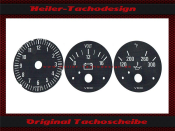 Zusatzinstrumente für BMW Z3 M3 VDO 46 mm Fahrenheit zu Grad Celsius