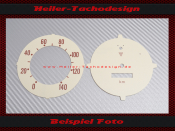 Speedometer Disc for IFA F8 F9 140 Kmh