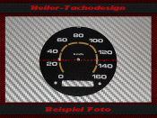 Speedometer Disc for Hummer H1 Mph to Kmh - 1