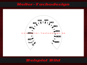 Speedometer Sticker for Moto Guzzi California 1100i 1997...