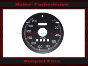Speedometer Disc for Bentley Mk VI R Type 1953 120 Mph to...