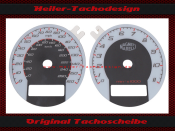 Speedometer Disc for Ducati Monster S4R 1000 160 Mph to 260 Kmh