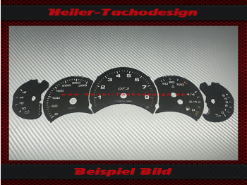Speedometer Discs for Porsche 911 996 GT3 pre Facelift 180 Mph to 300 Kmh