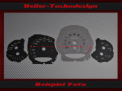 Speedometer Discs for Porsche 911 991 GT3 225 Mph to 350 Kmh 10000 RPM