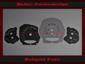 Speedometer Discs for Porsche 911 991 GT3 225 Mph to 350 Kmh