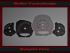 Speedometer Discs for Porsche 911 991 GT3 225 Mph to 350 Kmh 10000 RPM