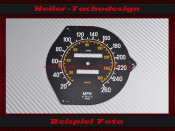 Speedometer Disc for Mercedes W107 R107 450SL 1977...
