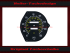 Tachoscheibe für Mercedes W107 R107 450SL 1977 mechanischer Tacho Mph zu Kmh