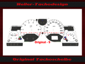 Tachoscheibe für Opel Astra G Zafira A OPC Design