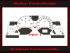 Tachoscheibe für Opel Astra G Zafira A OPC Design