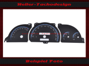 Speedometer dial Opel Astra F Calibra Vectra OPC A Design