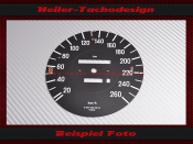 Tachoscheibe f&uuml;r Mercedes W107 R107 500 SL...