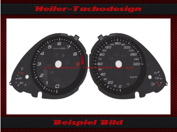 Speedometer Discs for Audi RS5 8T 8F Facelift