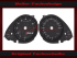 Speedometer Discs for Audi RS5 8T 8F Facelift
