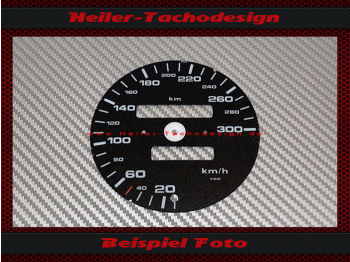 Speedometer Disc for Porsche 911 964 993 Switch 6 Clock Position 300 Kmh - 1