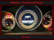 Tachoscheiben für Mercedes W204 W207 W212 Elegance Diesel Facelift Mph zu Kmh