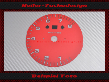Tachometer Disc for Porsche 911 964 993 without BC 8 RPM 5 Clock Position