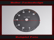 Drehzahlmesser Scheibe für Porsche 911 964 993 ohne BC 8 UPM 5 Uhr Stellung