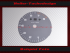 Tachometer dial for Porsche 911 964 993 without on-board computer 8000 rpm 5 oclock position