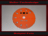 Tachometer dial for Porsche 911 964 993 without on-board computer 8000 rpm 5 oclock position