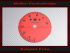 Tachometer dial for Porsche 911 964 993 without on-board computer 8000 rpm 6 oclock position