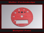 Drehzahlmesser Scheibe für Porsche 911 964 993 mit BC 8 UPM 5 Uhr Stellung