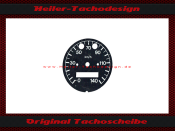 Speedometer Disc for MZ ETZ 150250 0 to 140 Kmh Ø...