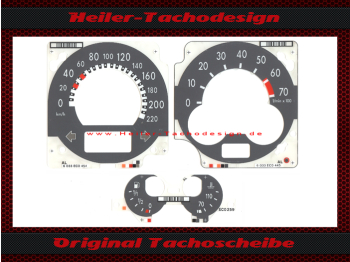 Original Tachoscheibe für VW Lupo Seat Arosa T-220/DZ-70