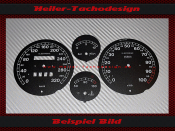 Speedometer Discs for Ferrari F355 200 Mph to 320 Kmh