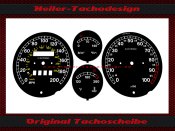 Tachoscheiben für Ferrari F355 200 Mph zu 320 Kmh