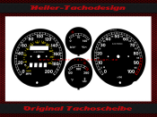 Speedometer Discs for Ferrari F355 Stradale Design 200 Mph to 320 Kmh