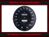 Speedometer dial for Jaguar 3.8S 1965 to 1967 Smiths 140 Mph to 220 Kmh without fuel