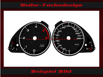 Speedometer Disc for Audi A5 8T Diesel 160 Mph to 260 Kmh