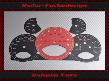Tachoscheiben für Porsche 911 997 bis 400 Kmh