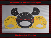 Tachoscheiben für Porsche 911 997 bis 400 Kmh