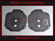 Speedometer Disc Ford Mustang 160 Mph to 300 Kmh Modified...