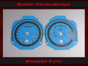 Speedometer Discs for Ford Mustang 160 Mph to 300 Kmh Modified without Tachoanpassung